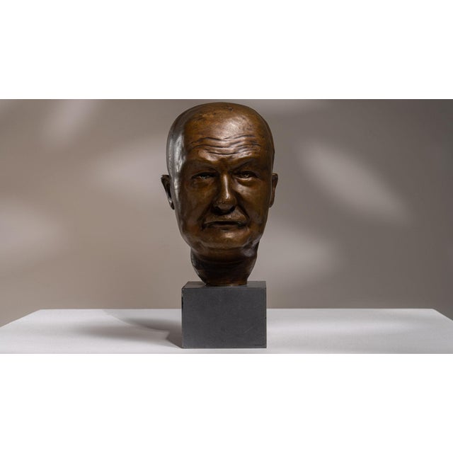 Early 20th Century Belgium Chocolate Bronze Sculpture For Sale - Image 12 of 15