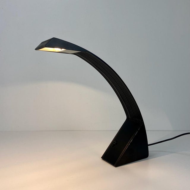 Postmodern Arcobaleno Halogen Desk Lamp by Marco Zotta for Cil Roma, Italy, 1980s For Sale - Image 3 of 7