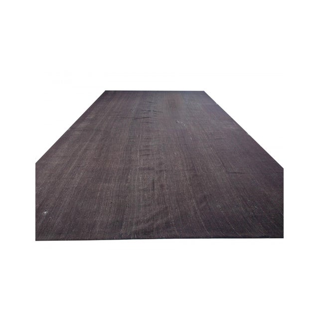 Vintage handwoven oversized tente kilim rug from Afyon region of Turkey. Approximately 60-70 years old. In very good...