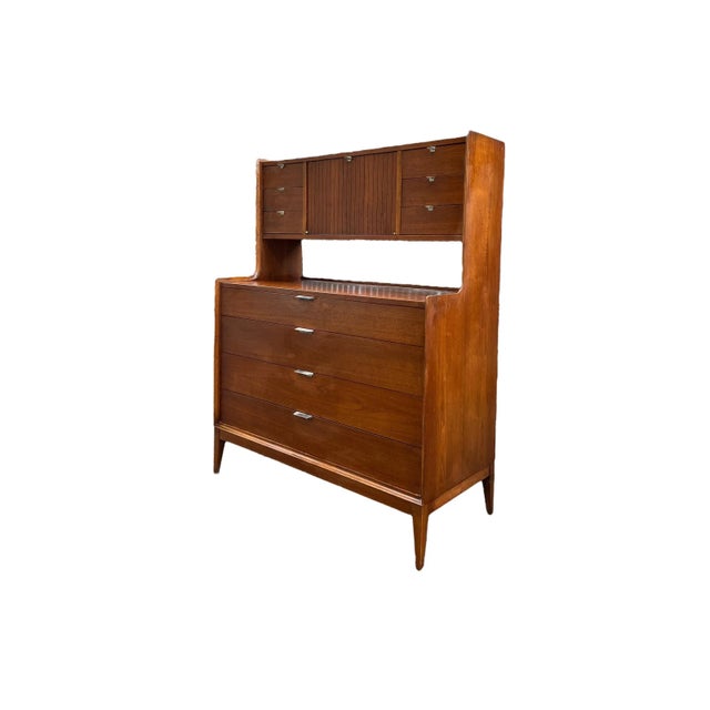 Vintage Mid Century Modern Dresser Dovetailed Drawers Arthur Umanoff For Sale - Image 13 of 13