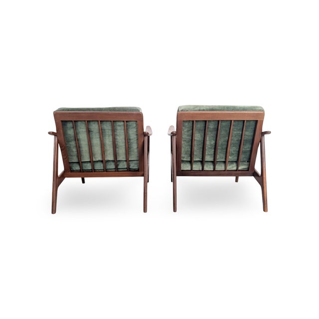 Vintage Danish Easy Chair in Teak For Sale - Image 4 of 10