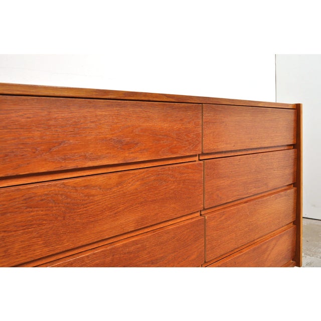Mid century sideboard u-453 beautiful and stylish sideboard by the czech designer jiri jiroutek. This oak (veneer) cabinet...