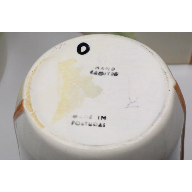 Vintage Pink and Blue Hydrangea Planters or Cachepots - Set of 3 For Sale - Image 9 of 12