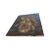 Blue Vintage Mid Century Modern Heavy Impasto Floral - Home Galleries Inc. For Sale - Image 8 of 13