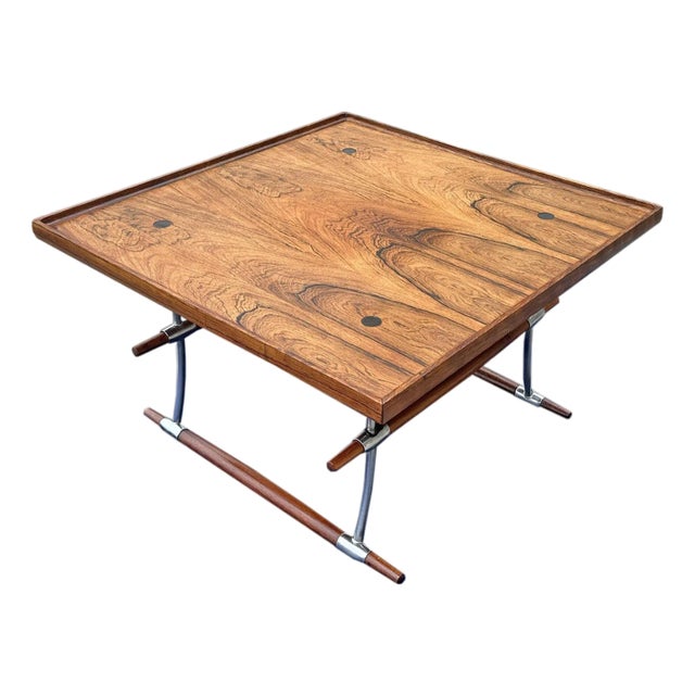 Jens Quistgaard Stokke Rosewood Coffee Table For Sale