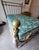 Antique French 1890’s Cast Iron and Brass Full Size Bed Frame For Sale - Image 13 of 14
