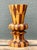 Vintage Geometric Wood Marquetry Vase For Sale - Image 12 of 12