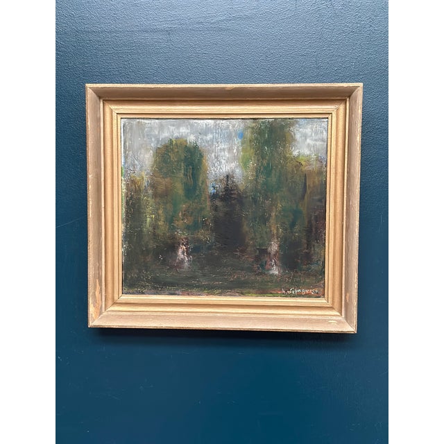 Anders Liljeqvist, Forest, 1960s, Oil on Panel For Sale - Image 18 of 18