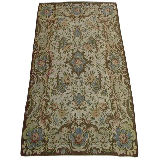 19th Century 1900s Antique Bessarabian Rug - 12'0'' X 6'7'' For Sale - Image 5 of 5