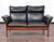 Illum Wikkelsø's iconic two-seater sofa This sofa is the iconic "Scala" model, manufactured in Germany by Dreipunkt...
