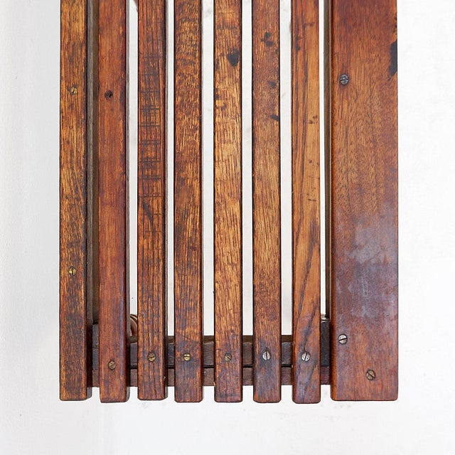 19th Century Antique Slatted Luggage Rack For Sale - Image 9 of 12