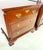 Late 20th Century Baker Furniture Chippendale Style Mahogany 3-Drawer Nightstands - A Pair For Sale - Image 12 of 18