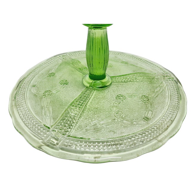 Cake Bowl on Stand from Ząbkowice Glassworks, 1970s For Sale - Image 18 of 18