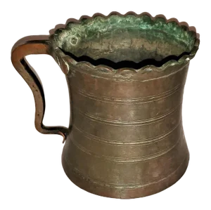 18th Century French Bronze Tankard