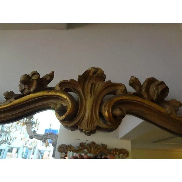 Dorothy Draper Italian Mid-Century Dorothy Draper Style Painted and Giltwood Mirrors-Pair For Sale - Image 4 of 9