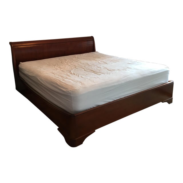 Grange Louis Philippe King Sleigh Bed Chairish