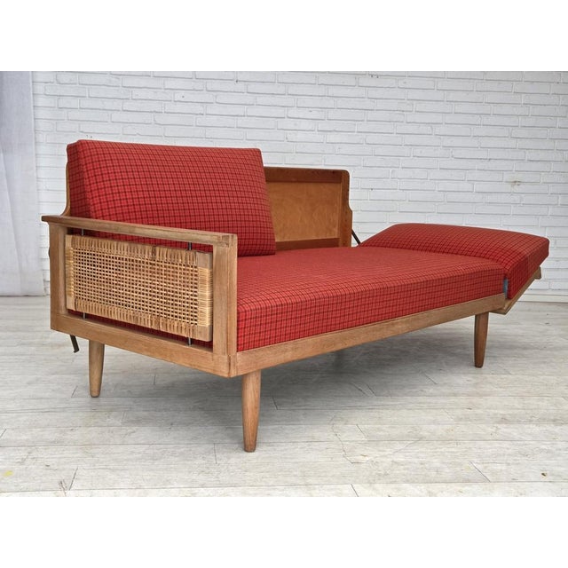 Wood Vintage Danish Sofa by Illum Wikkelsø, 1970s For Sale - Image 7 of 18