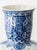 Blue Delftware Floor Vase in Blue and White Chinoiserie by Plateelbakkerij Ram Arnhem, 1940s For Sale - Image 8 of 14
