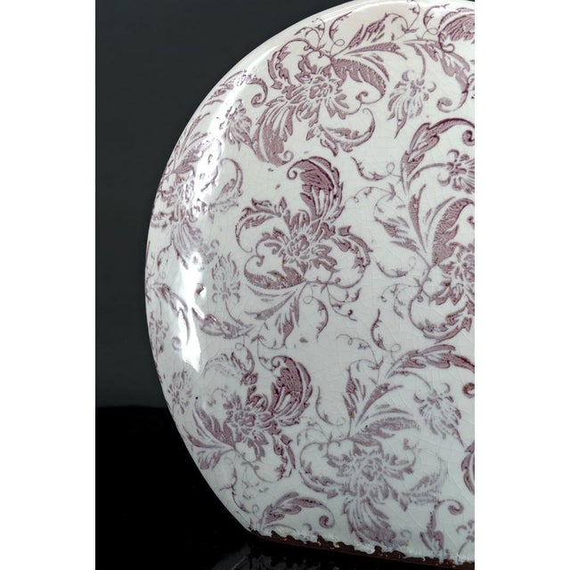 Ceramic Crackled Enamel Lamp, 20th Century For Sale - Image 10 of 14