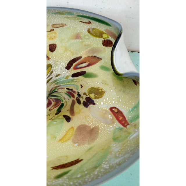 Vintage Italian Murano Bowl For Sale - Image 4 of 12