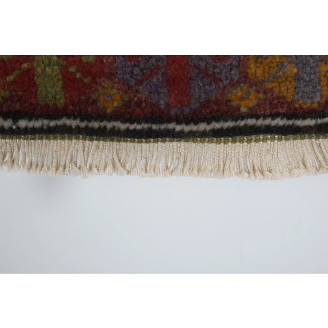 1960s Muted Color Turkish Small Area Rugs - a Pair For Sale - Image 10 of 13