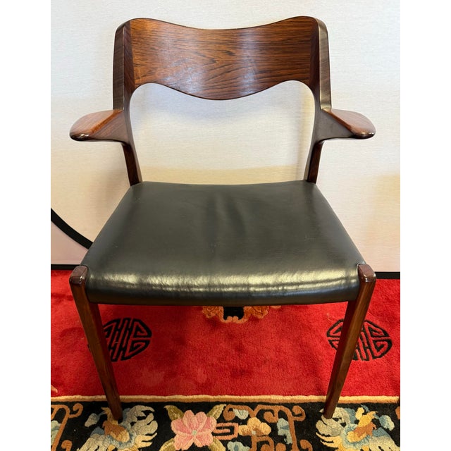 Set of 6 Mid Century Niels Moller Rosewood Dining Chairs | Chairish
