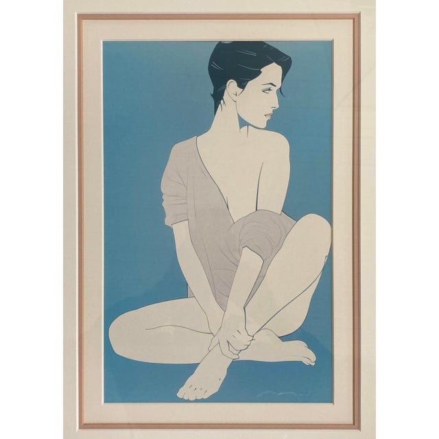 Here's a beautifully presented Nagel print, under glass, in an excellent-condition black-painted metal frame. It's...
