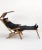 Scandinavian Outdoor Folding Lounge Chair from Luchs, 1950s For Sale - Image 8 of 9