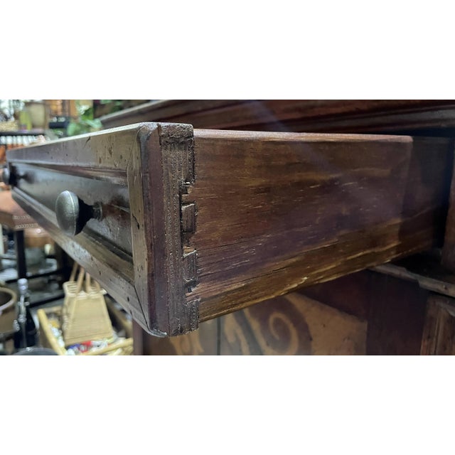 Vintage European Inlaid Wood Wine Storage Cabinet For Sale In West Palm - Image 6 of 10