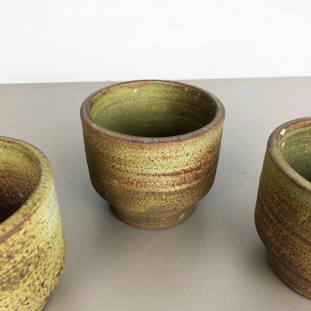 Ceramic Vases by Piet Knepper for Mobach, 1970s, Set of 3 For Sale - Image 11 of 18