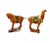 1970s Circa C20th Chinese Majolica Tang Dynasty War Horse Figurines - a Pair For Sale - Image 5 of 5