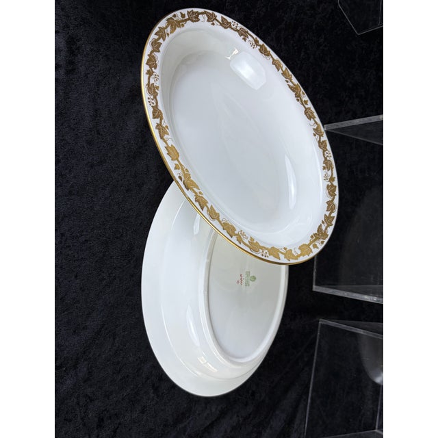 Wedgwood Whitehall White (W4001) Fine Bone China Dinnerware — Complete 8-Place Estate Setting With Tea Service (59-Piece Master Lot #1) For Sale - Image 9 of 16