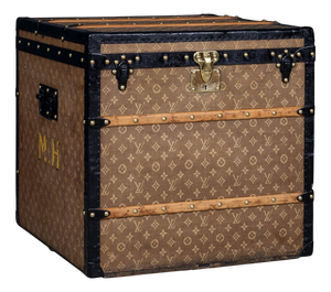 Antique Trunk in Woven Canvas from Louis Vuitton, 1900