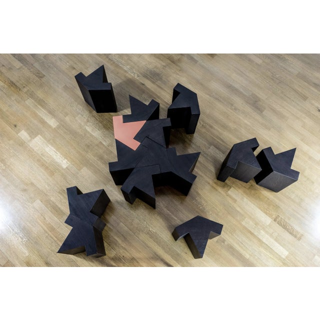 Contemporary All You Can Seat Modular Stool or Side Table by Samer Alameen For Sale - Image 3 of 5