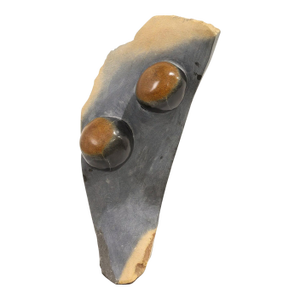 Modern Abstract Shona Springstone Sculpture Bonjisi