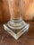 Pair of Architectural Crystal & Resin Column Table Lamps by Restoration Hardware, Circa 2006 For Sale In Los Angeles - Image 6 of 14