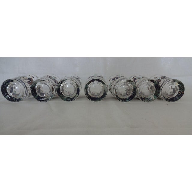 Mid 20th Modern Mid-Century Modern Gay Fad Cool Cat Glassware - 7 pcs For Sale - Image 4 of 6