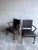 Mid-Century Armchairs in Dark Wood and Brown Upholstery, 1960s, Set of 2 For Sale - Image 4 of 10