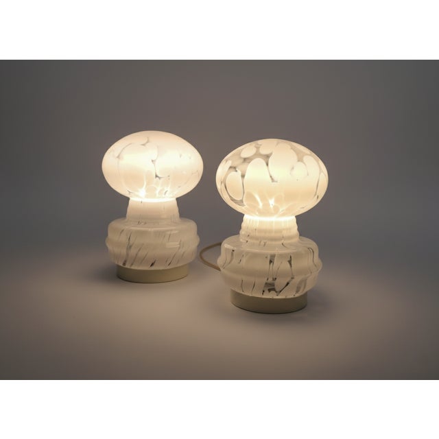 Metal Table Lamps by Aldo Nason for Mazzega, 1960s, Set of 2 For Sale - Image 7 of 7