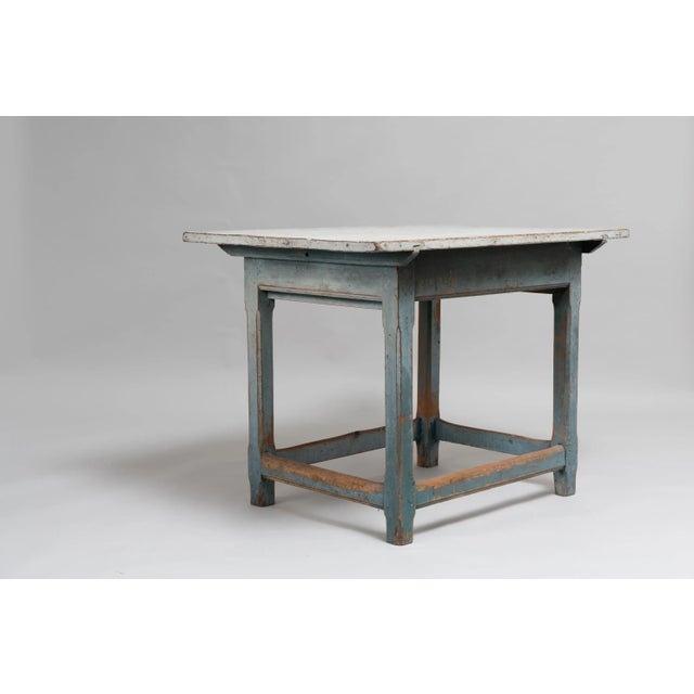 18th-Century Swedish Baroque Country Table For Sale - Image 6 of 13