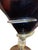 Dark Amethyst Murano Glass & Gold Fleck Glass Compote. Signed by Camozzo. For Sale In Los Angeles - Image 6 of 10