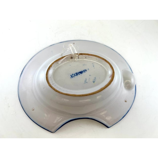 Ceramic Earthenware Shaving Bowl from Saint Clement For Sale - Image 7 of 8