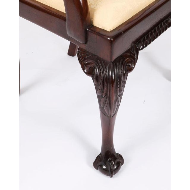 Antique George II Style Chippendale Dining Chairs, 1800s, Set of 12 For Sale - Image 14 of 18