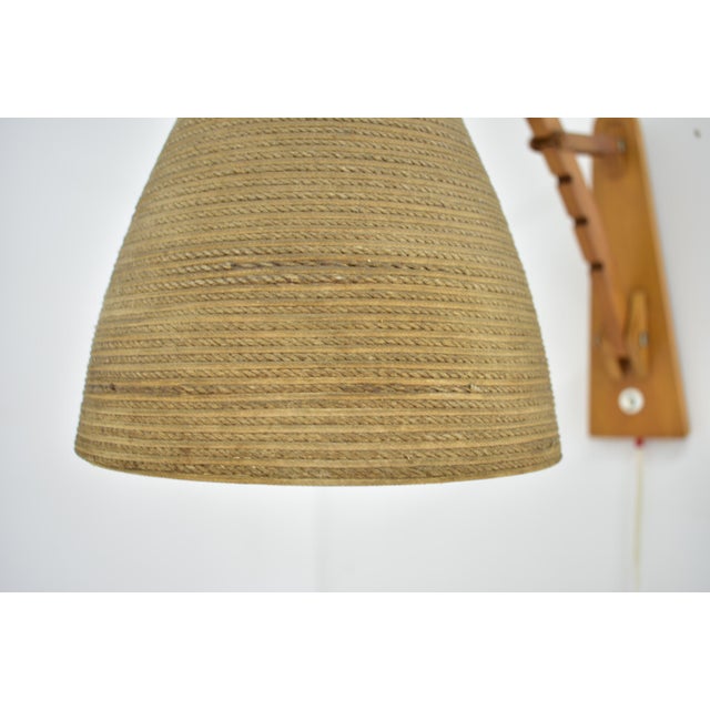 Mid-Century Wall Lamp from Pokrok Žilina, 1960s For Sale - Image 6 of 18