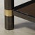 Mid-Century Modern Mid-Century Signed Karl Springer 2-Tier Gunmetal & Brass Cocktail Table For Sale - Image 3 of 13