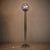 Vintage Italian Space Age Floor Lamp in Chrome and Glass, 1970s For Sale - Image 17 of 17