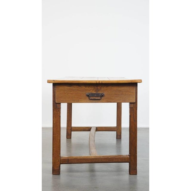 French Farmers Dining Table, Late 18th Century For Sale - Image 4 of 12