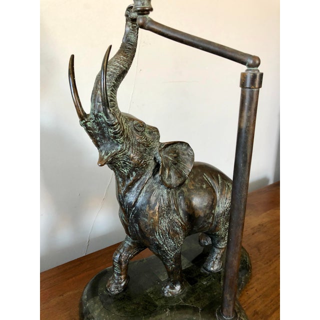 MaitlandSmith Bronze Elephant Table Lamp Chairish