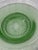 Art Deco Vintage Green Uranium Glass Console Bowl For Sale - Image 3 of 6