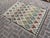 Handwoven Afghan Kilim Rug, Colorful Geometric Pattern, 5' X 6.8' For Sale - Image 6 of 8
